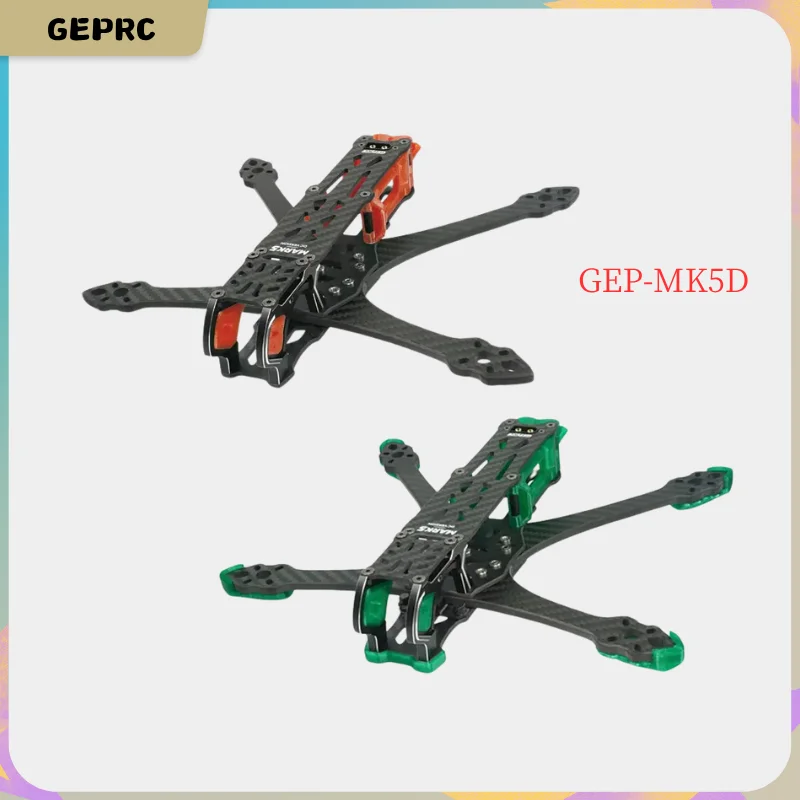 إطار هيكل GEPRC GEP-MK5D MK5 Mark5 O3 DC DeadCat مقاس 5 بوصات مع وحدة O3 Air لطائرات السباق بدون طيار DIY FPV