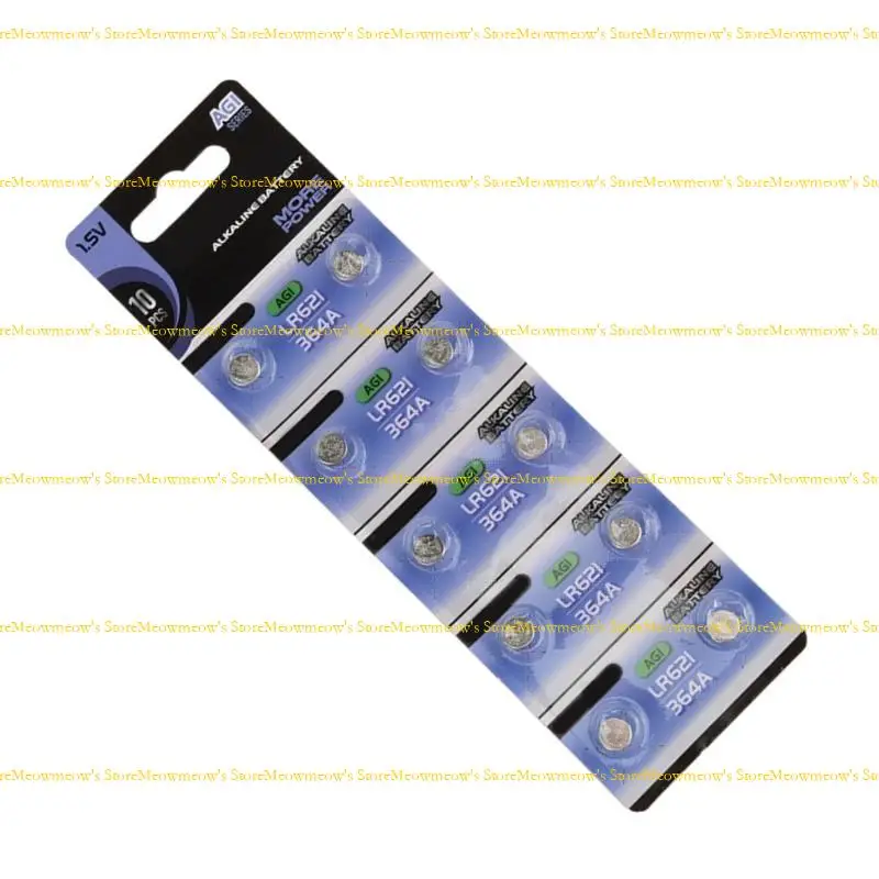 W91A 10PIECES COMPACTAMENTE BOTURAS ALCALINAS BATERIAS CELULA COINA para vários usos