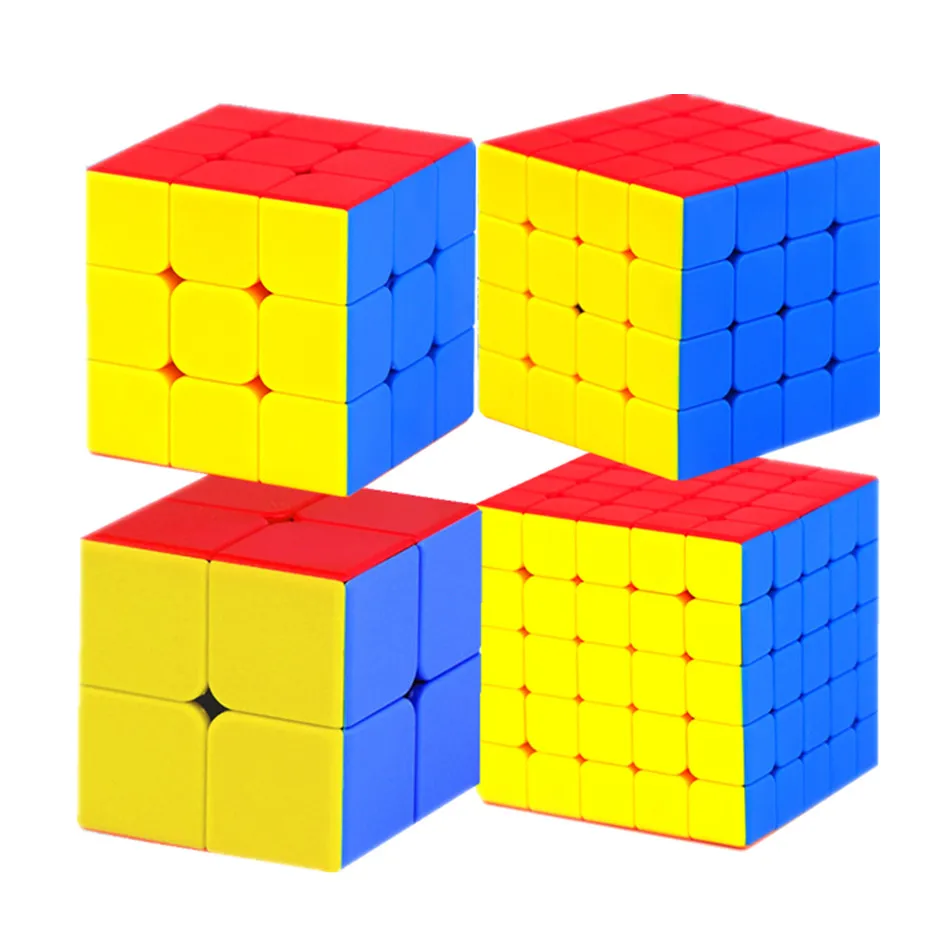 Sengso Legend Series Cubo mágico 2x2 3x3 4x4 5x5 rompecabezas de velocidad profesional sin pegatinas giratorio suave Cubos mágicos juguetes regalos