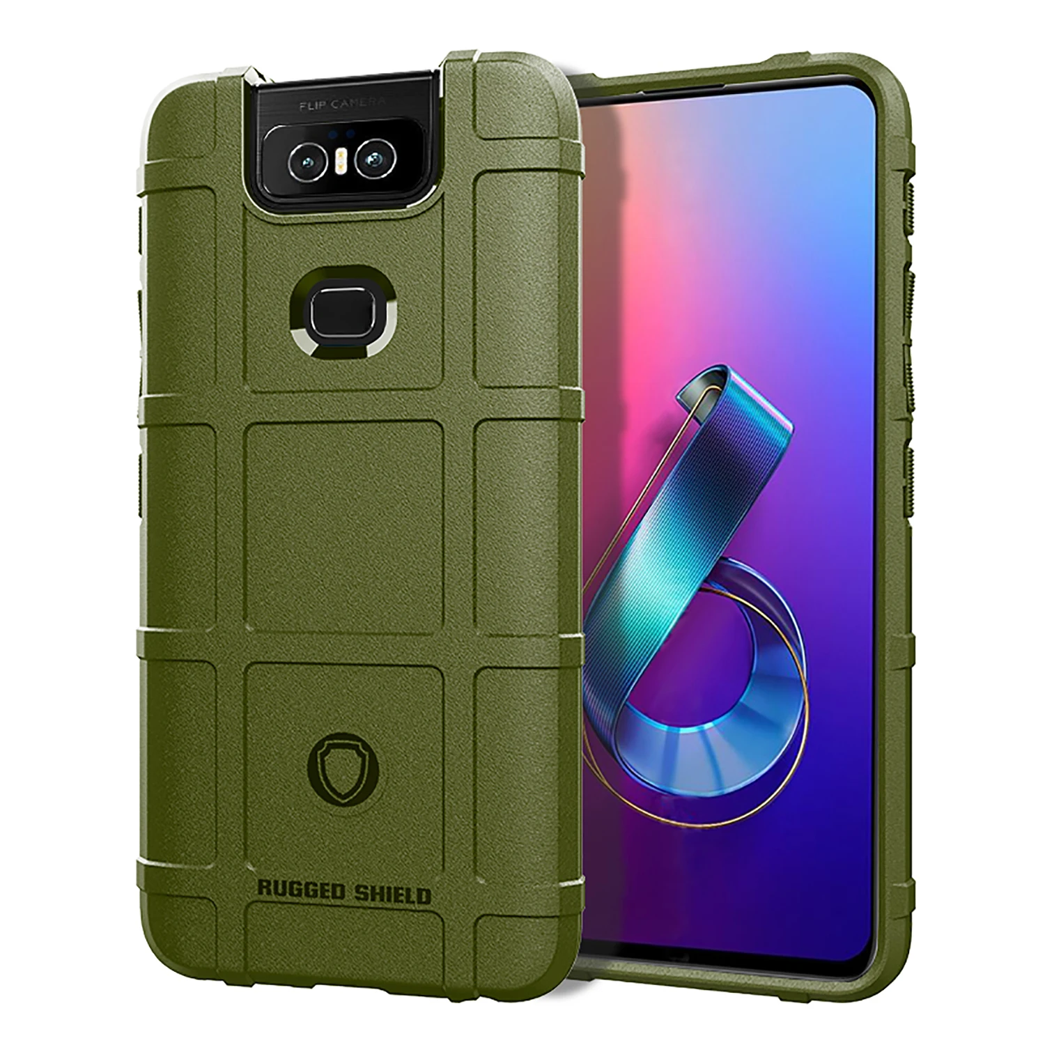 Rubber Case for Zenfone 6 6Z ZS630KL Shockproof Armor Shield Phone Cover for Asus zs630kl zenfone 6z 6 Soft Matte Phone Cases