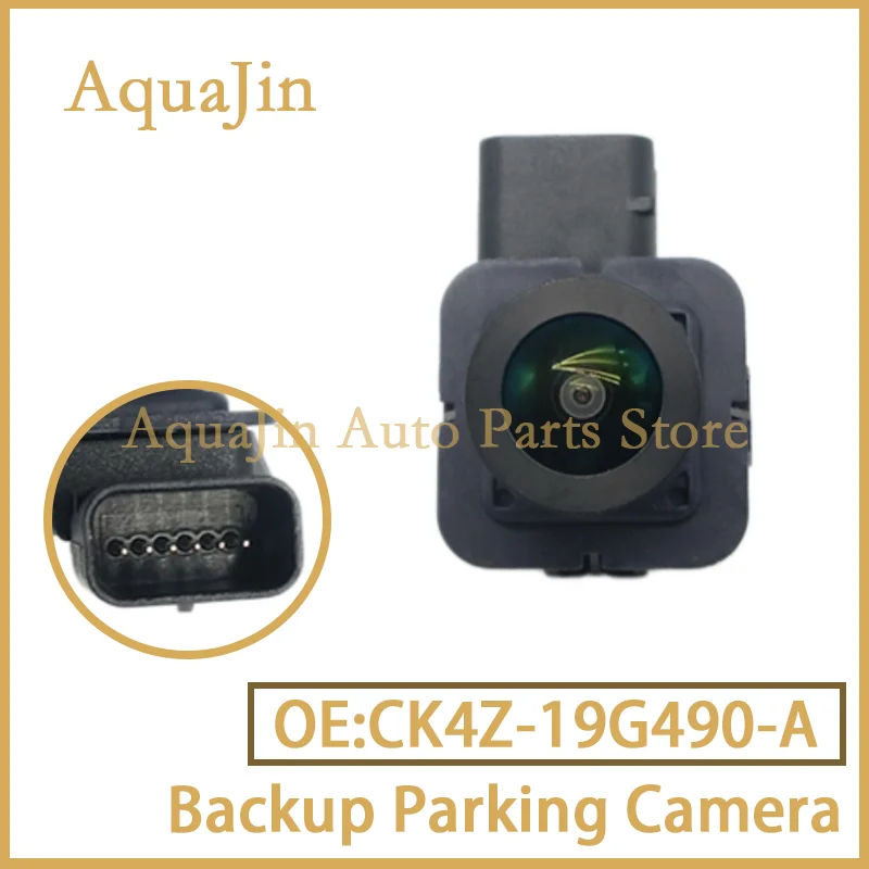 Cámara de Visión Trasera CK4Z-19G490-A para Ford Transit 150 250 350 HD 2015~2017 2016 3.2L 3.5L 3.7L CK4Z19G490A, Pieza Original para Auto