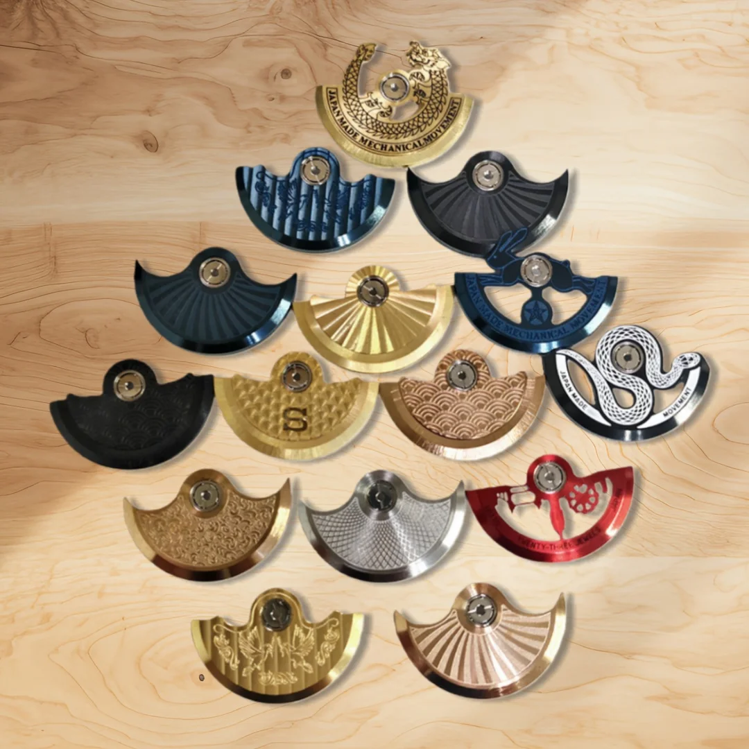 

Индивидуальный автоматический ротор-молоток для механизмов NH35, совместимый с NH34, NH35, NH36, NH38, NH39, 4R, 6R, 7S, запчасти для часов SKX007, SRPD