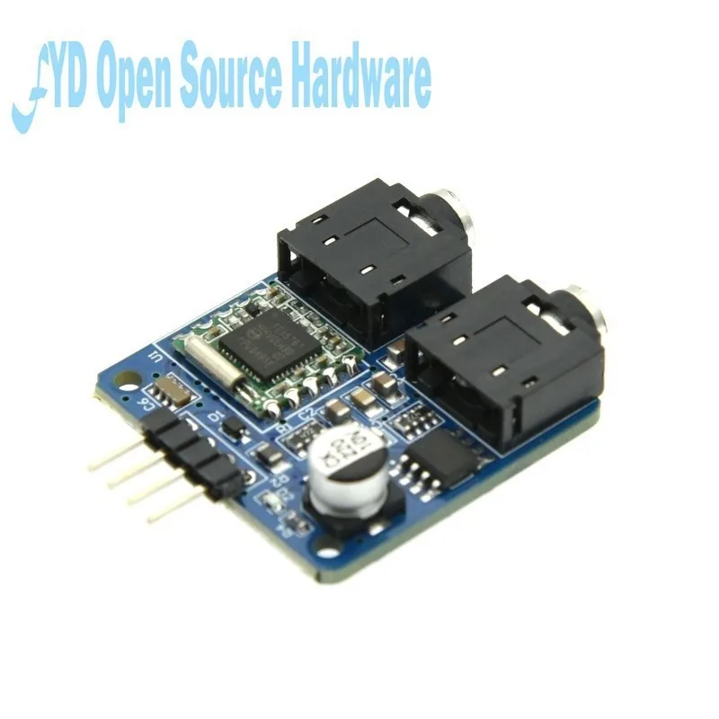 1PCS TEA5767 FM Módulo De Rádio Estéreo Para 76-108MHZ Com Cabo Livre Antena