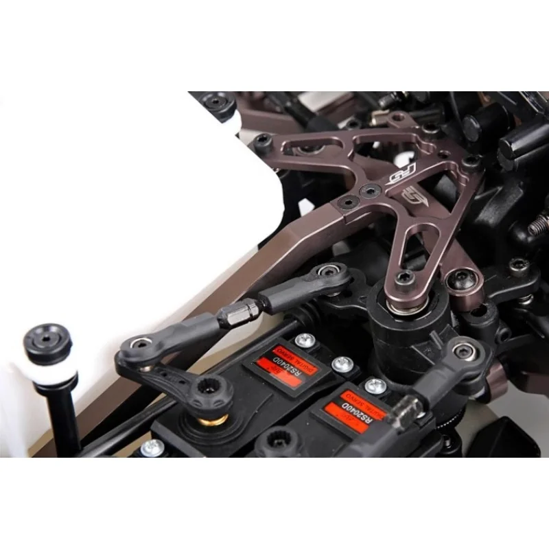 أجزاء OP للسيارة تعمل بالتحكم عن بعد تعمل بالبنزين ROFUN1/5 F5/RF5 طقم دعم أمامي معدني باستخدام الحاسب الآلي