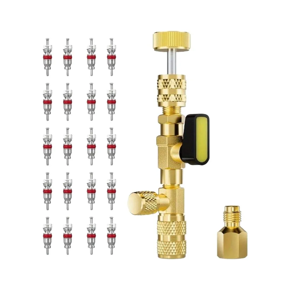 Precision Engineered Valve Core Remover Installer for R22 R134A R410A Systems Used in Split AC and Chiller Units