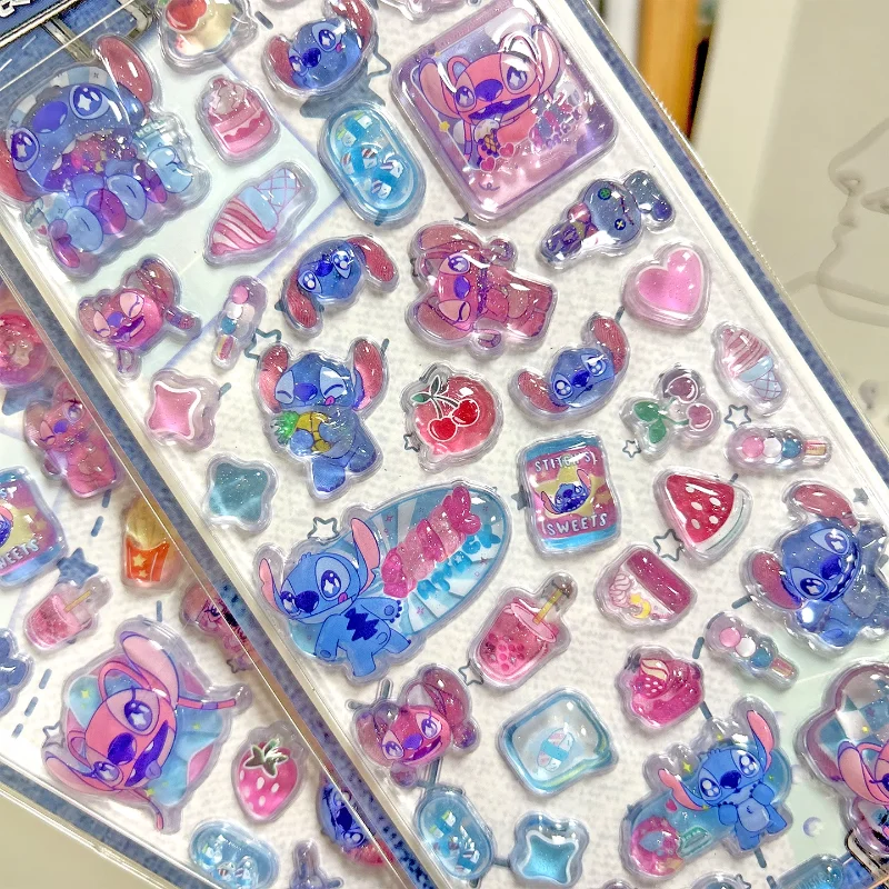 الأصلي ديزني غرزة ثلاثية الأبعاد الإغاثة الكريستال ملصق الكرتون فتاة اليدوية كتاب DIY بها بنفسك أعواد تزيين الإبداع مكافأة اللعب الهدايا #3