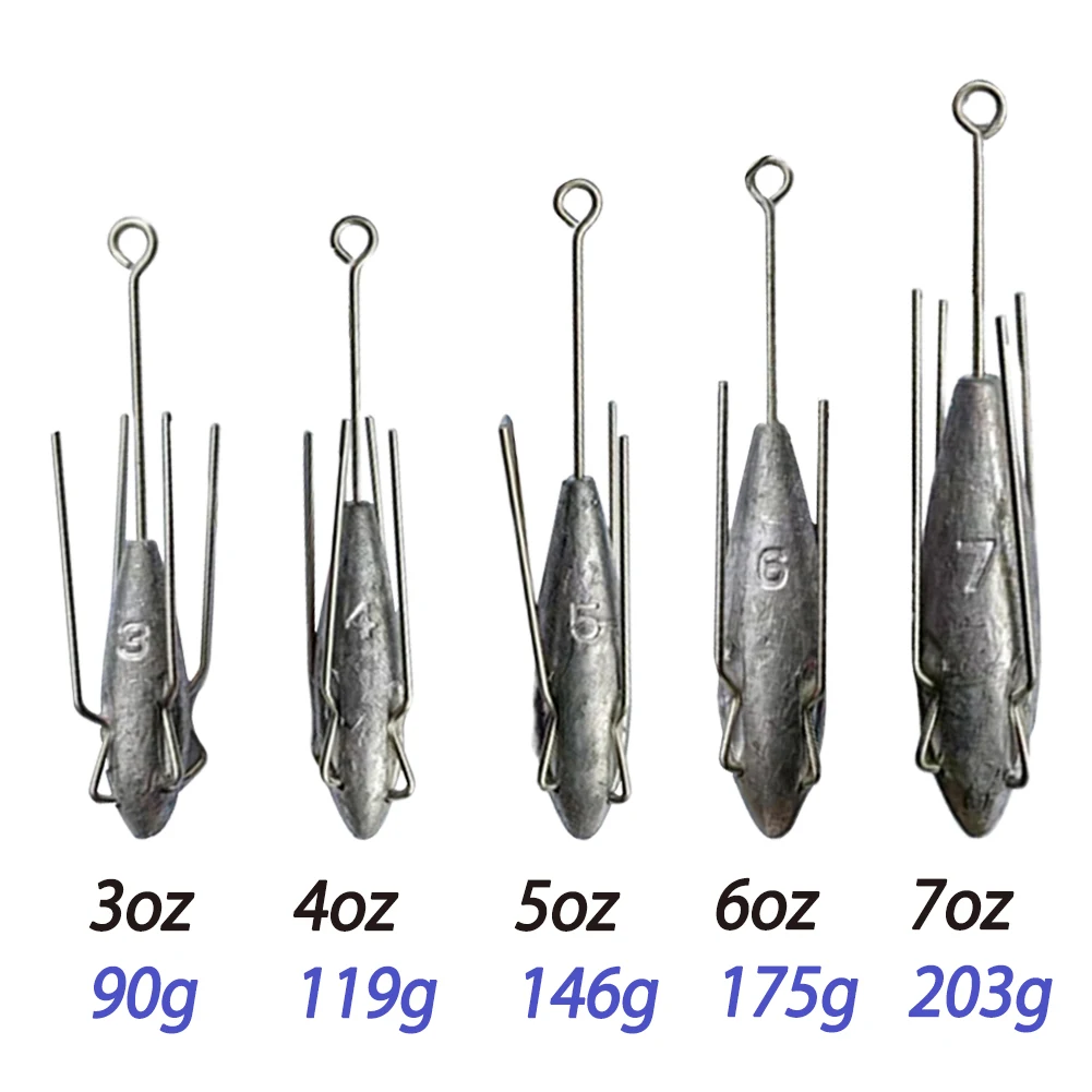 Angeln Drop Shot Long Tail Spinnen gewichte Verschleiß feste Surf Casting Sinker Wels Strand Angel geräte Zubehör