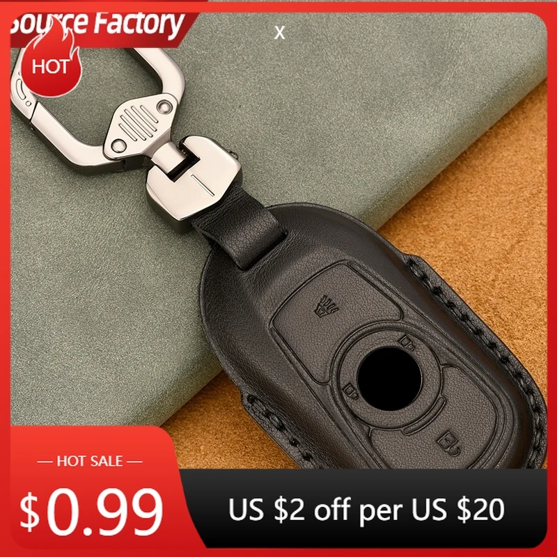 

Автомобильные наклейки из натуральной кожи, защитный чехол для Buick Key Cover Regal Junyue Envision Encore Gx Enkeqi Gl8 Ave, чехол для ключей Fo