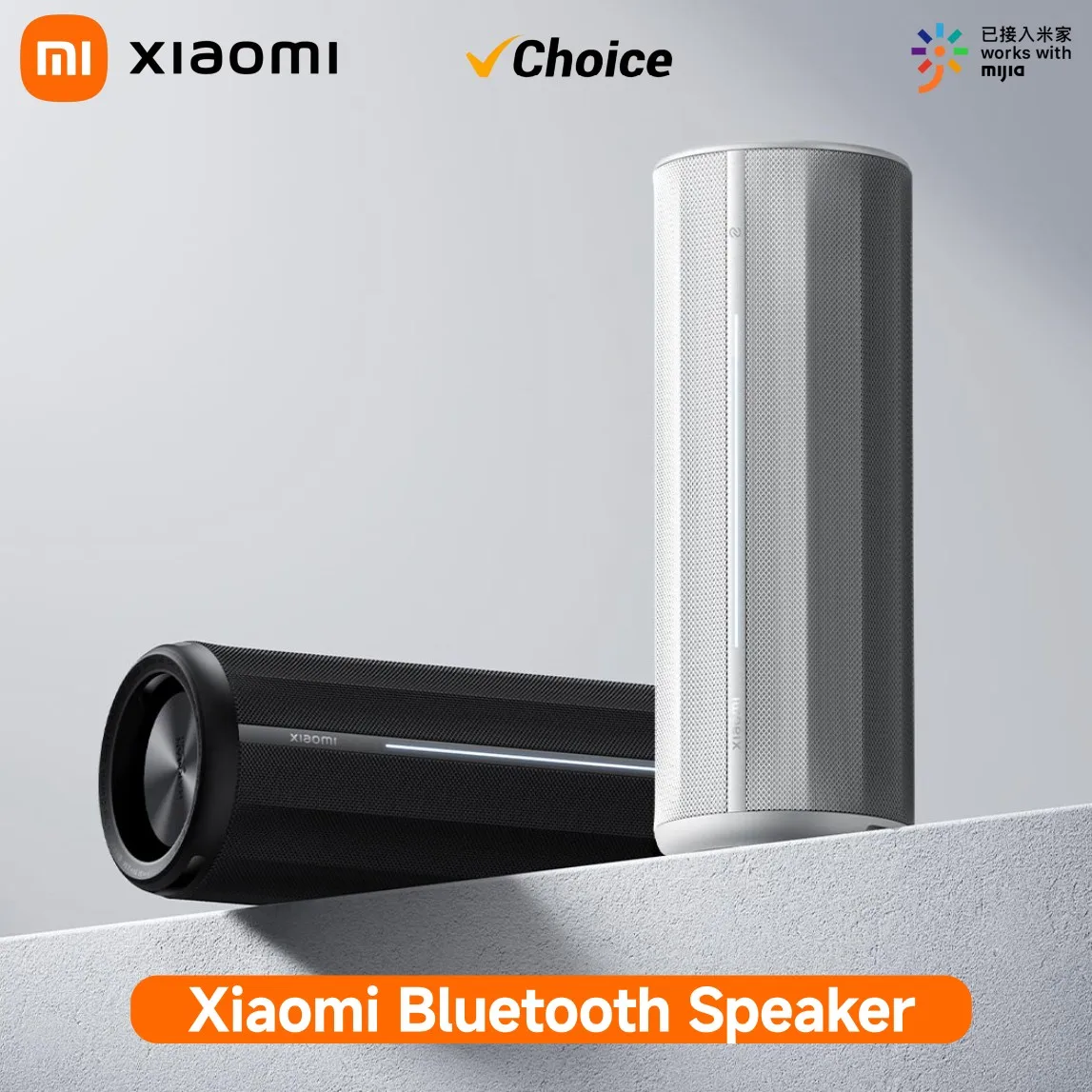 Xiaomi Bluetooth Speaker ASM02A 40W IP67 LHDC 5.0 HyperOS 93dB 17H Battery Outdoor Portable Mi Home APP