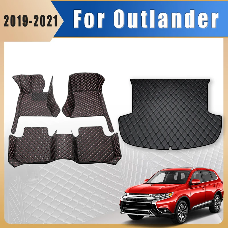 

Автомобильные коврики, ковры в багажник для Mitsubishi Outlander 2019 2020 2021, автоаксессуары, товары для интерьера, чехлы, водонепроницаемые детали