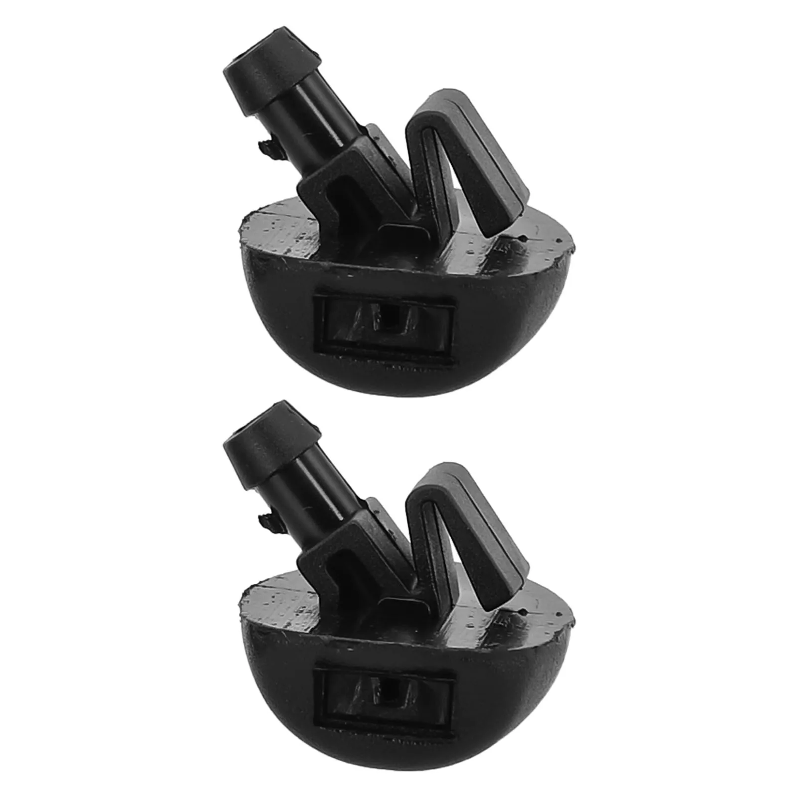 Черные пластиковые автомобильные насадки, высокая надежность, форсунки для переднего стеклоочистителя автомобиля, форсунки для омывателя воды, форсунки для крепления автомобиля