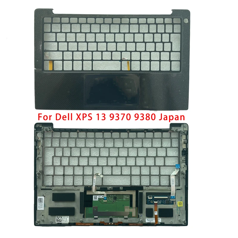 Imagem -03 - Acessórios do Portátil para Dell Xps 13 9370 9380 7390 Novo e Original Touchpad Preto e Branco