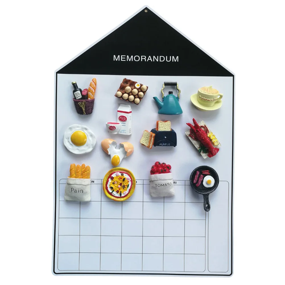 

Refrigerator Sticker Cartoon Magnetic Tomato Bag Creative Message Board Refrigerator Decoration Magnetic Stickers Fridge Photo
