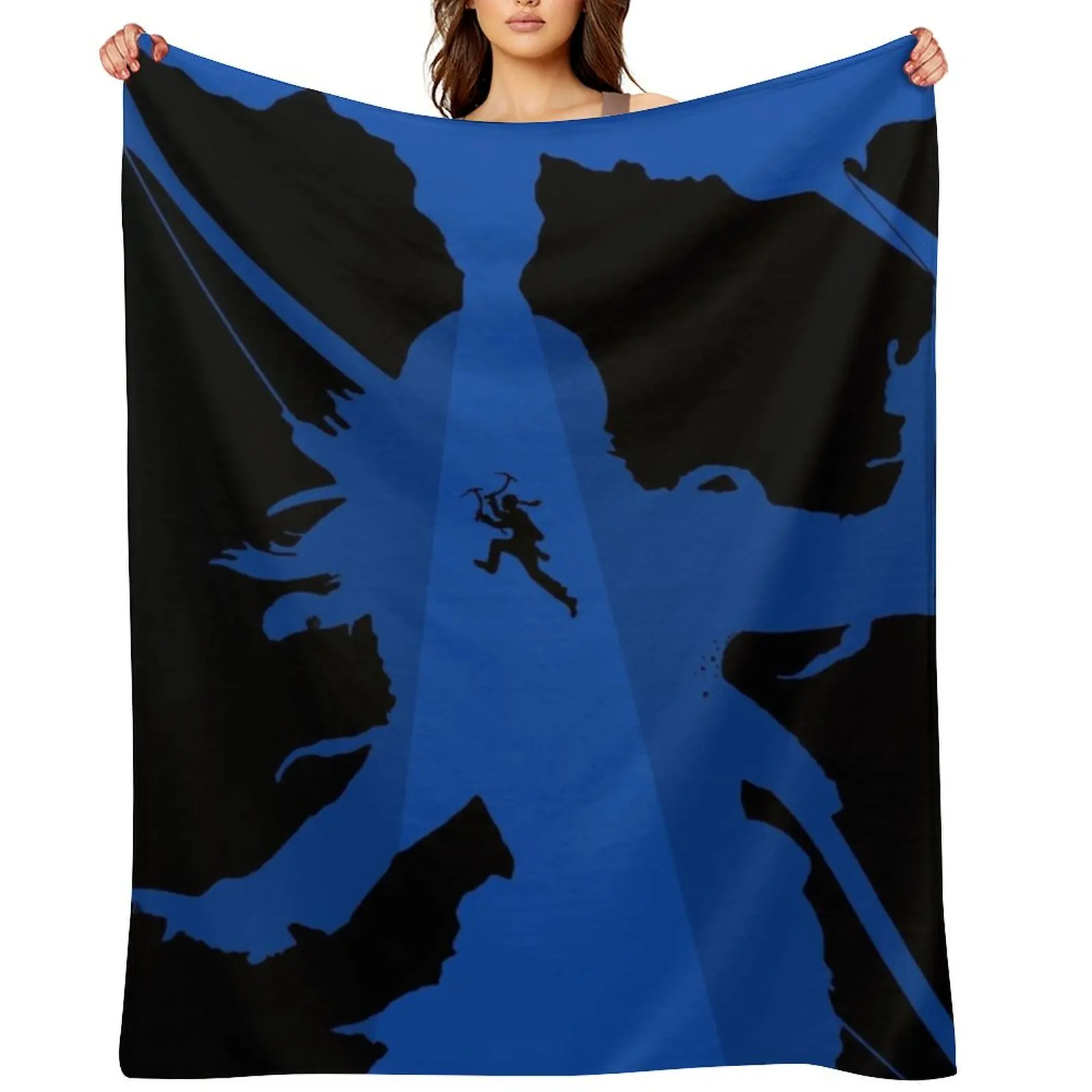 

Rise of the Tomb Raider Throw Blanket Bed blankets and throws Camping Retros Blankets
