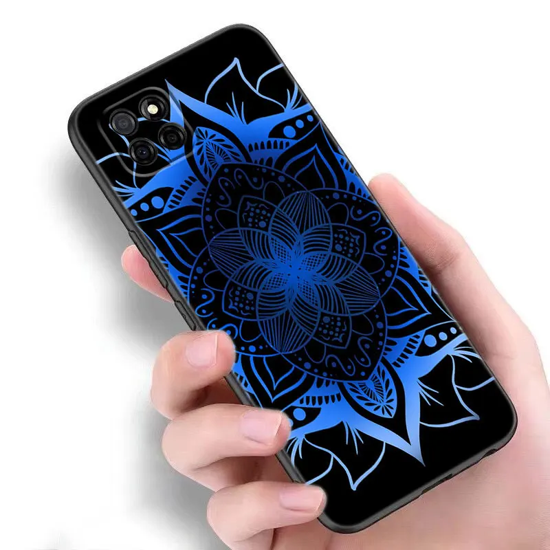 Mandala Chakra Yoga Case For Samsung A13 A22 A24 A32 4G A23 A25 A34 A35 A52S A53 A54 A55 A73 5G A12 A14 A15 A31 A33 A50 A51 A72