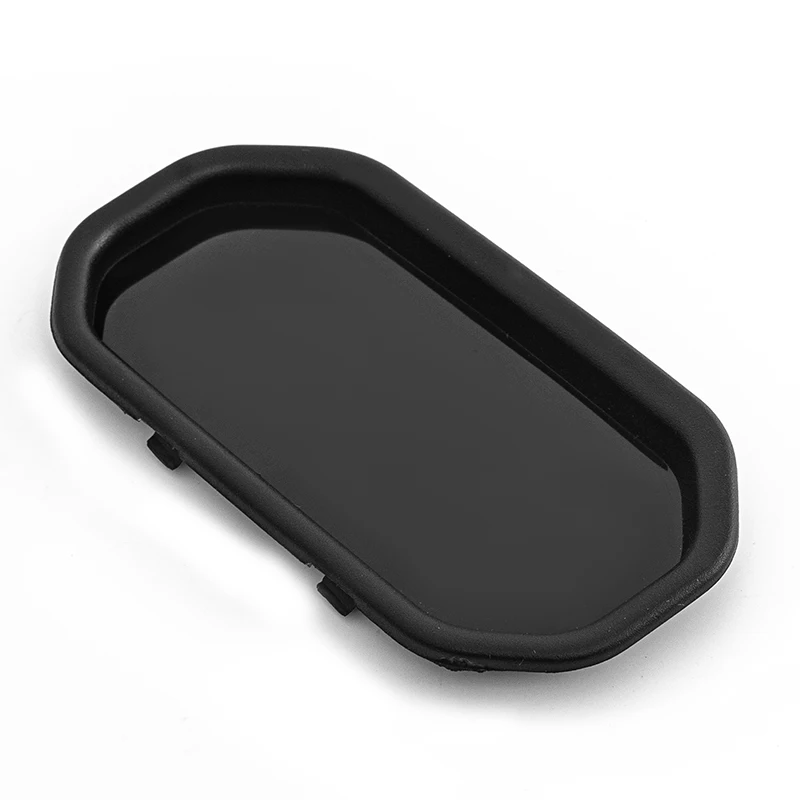 غطاء رادار بمستشعر ممتص الصدمات ACC لسيارة ألفا روميو ستيلفيو 2016-2023 غطاء رادار أمامي أسود ملحقات السيارة 156126159 156114929 #4