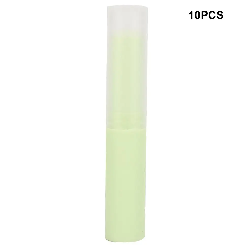 10pcs Empty Lipstick Tubes DIY Lip Balm Containers Matte Gloss Makeup Accessories