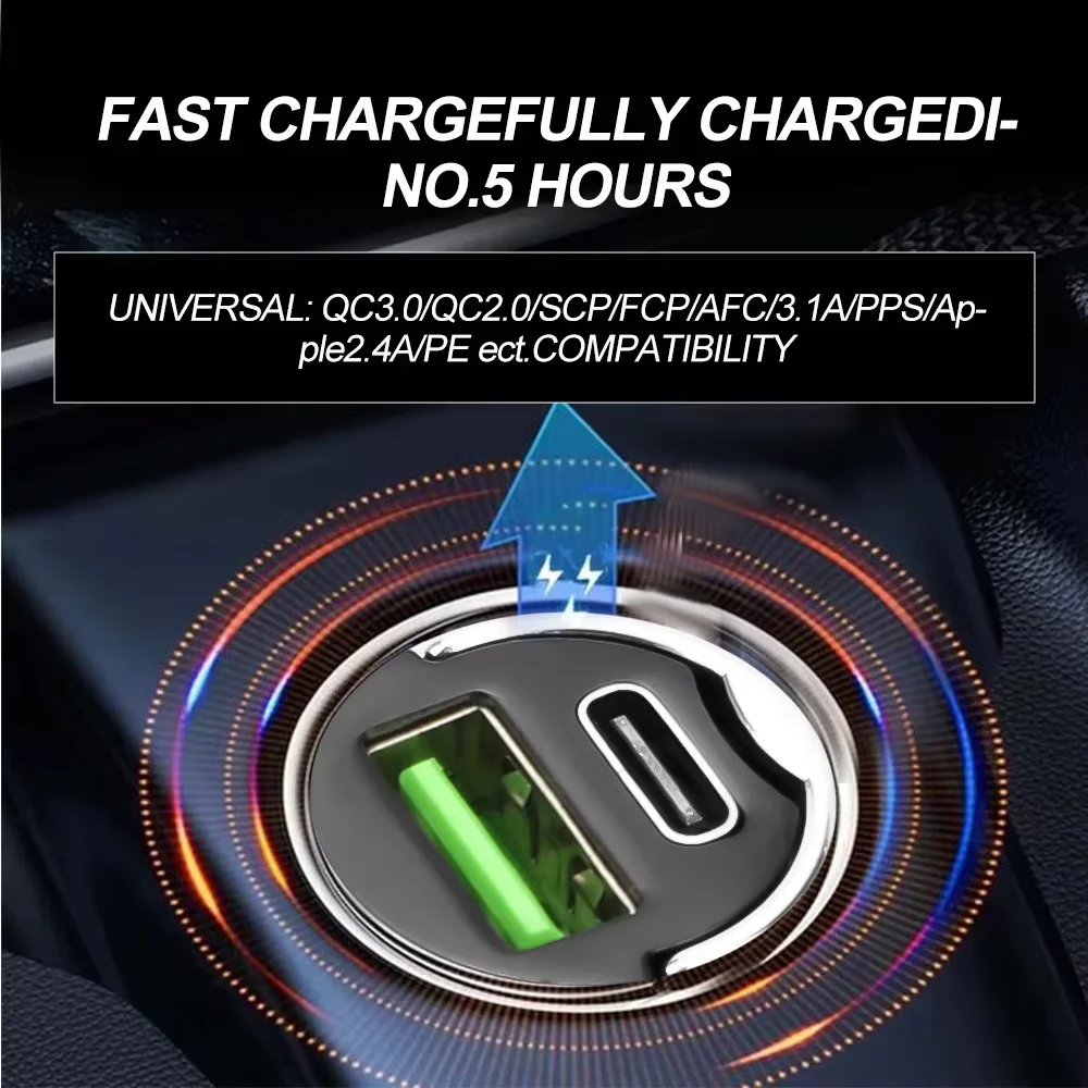 מטען רכב קטן USB-C, תמונה 6 מתוך 6
