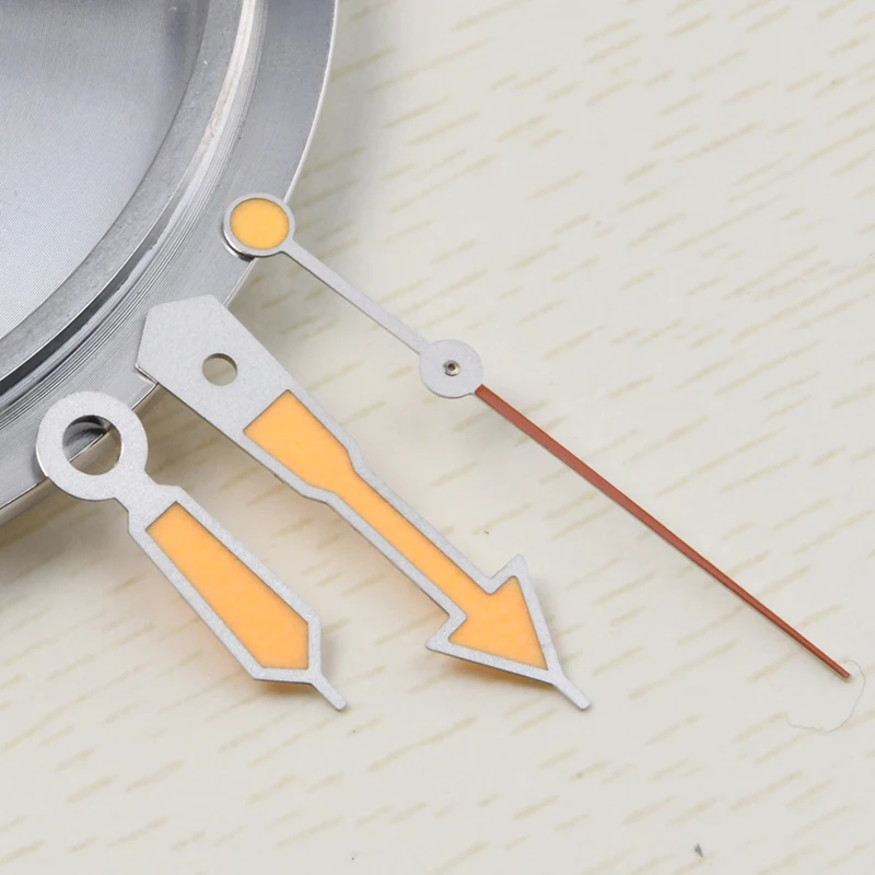 fits Seiko watch hands C3/BGW-9/Orange super Luminous NH35/NH36 Hands SKX007/009 Turtle 6105 6309 Master MM300 SBDX Watch Hands view 5