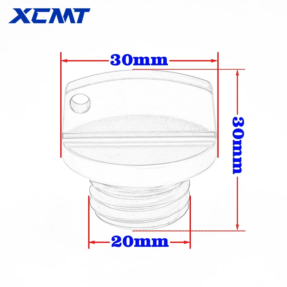 M20*2.5 Oil Filler Cap Plug For Yamaha YZ 65 80 85 125 250 YZ250F YZ450F YZ125X YZ250X T-MAX XSR900 MT-09 FZ-09 Honda Ducati