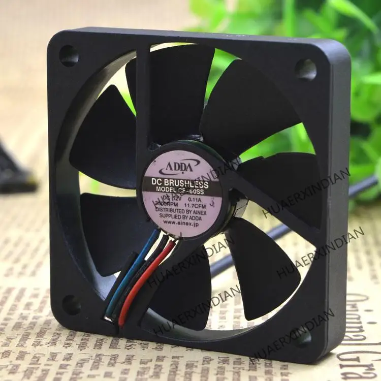 

New AD0612LB-G76 CF-60SS 12V 0.11A 6CM 6010 Cooling Fan Assembly Kit