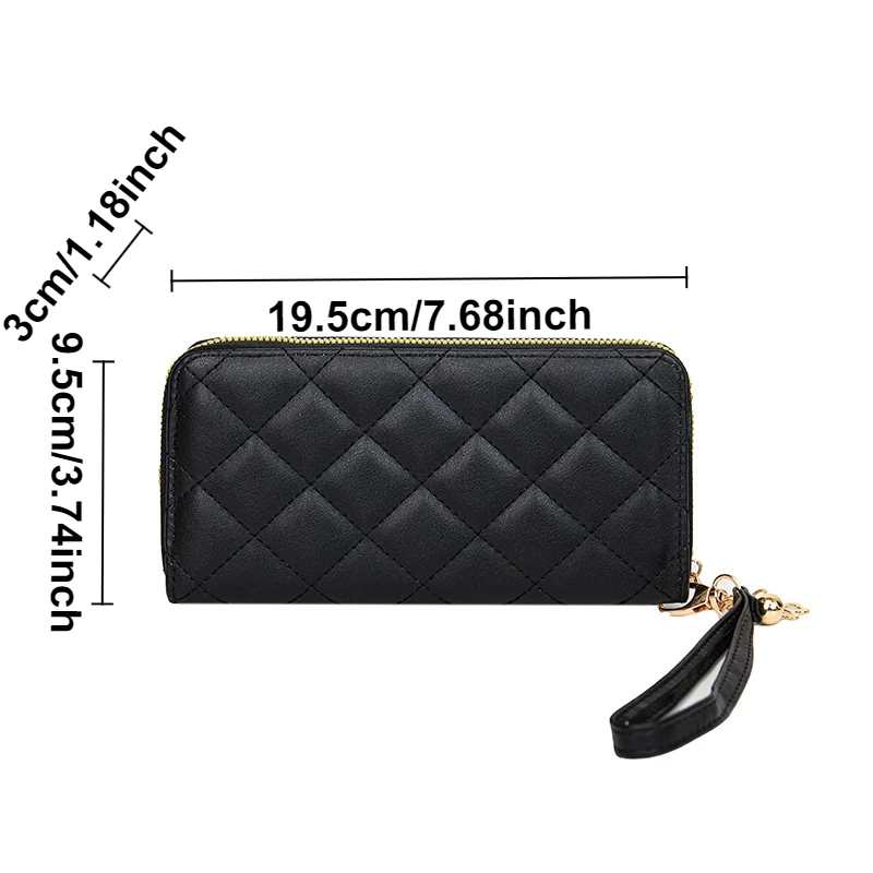 Ins المعين الجديد الأوروبية والأمريكية السيدات محفظة صغيرة الإناث طويلة طالب تغيير حقيبة الهاتف المحمول الإناث حافظة للبطاقات الجلدية cli