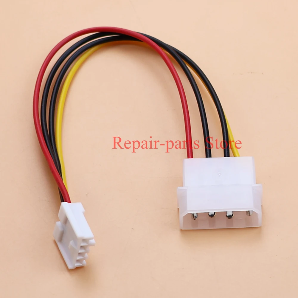 Computer PC Floppy Drive Connector Cable PSU4 Pin Molex IDE Male to 4P ATA Female Power Cable to Floppy Drive Adapter