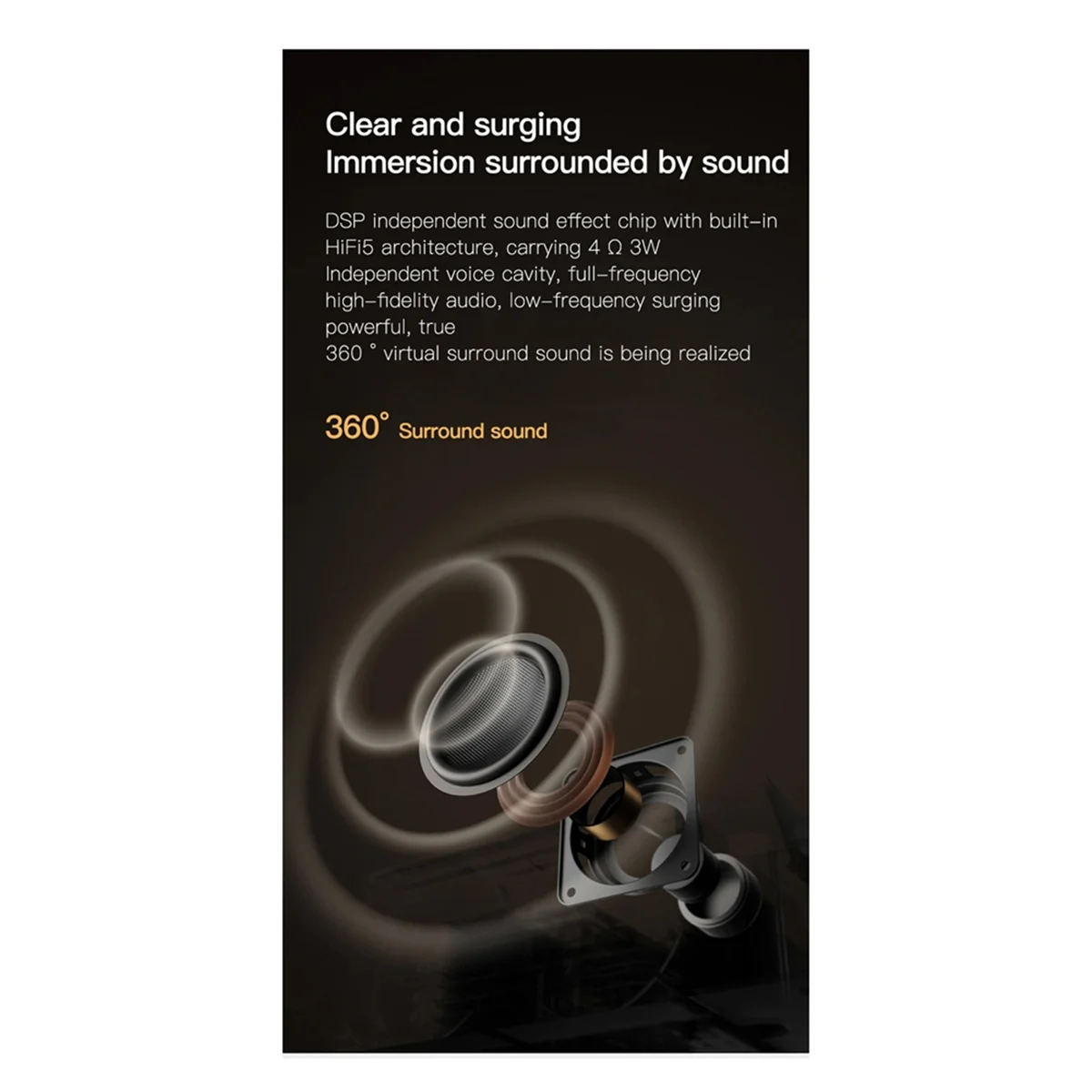 

N33R_S10 Портативный проектор 5G Wi-Fi для домашнего кинотеатра, черный, вилка США