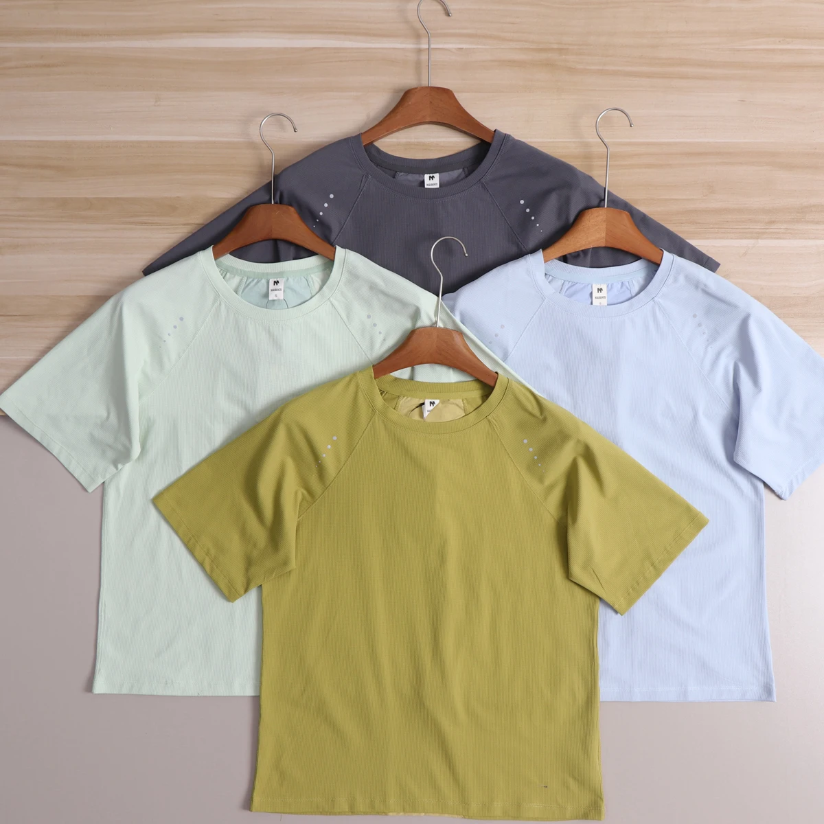 Lightweight Quick Dry Cool Feeling Outdoor Mountain Series Function Summer Couple Style round Neck Short Sleeve T Shirt