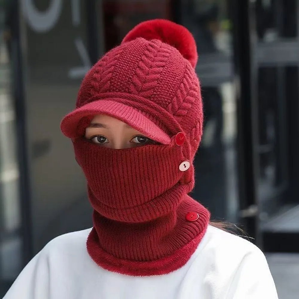 Balaclava Hat Woole… - image