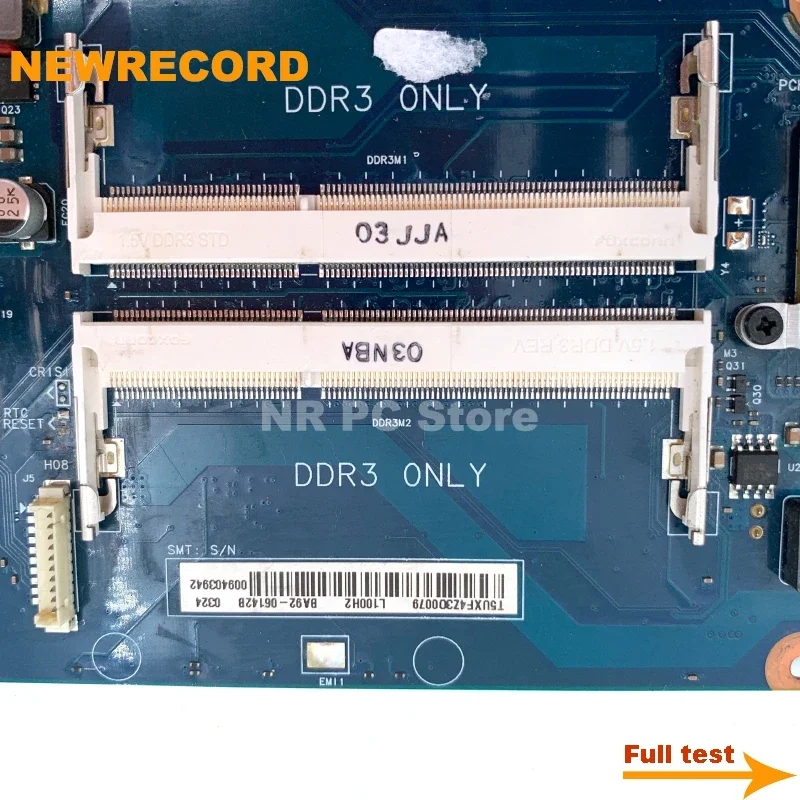 Imagem -04 - Placa-mãe Portátil para Samsung Cpu Livre Bremen-m Np-r780 R780 Ba9206145a Ba92-06145b Gt330m 1gb Hm55 Ddr3 17 em