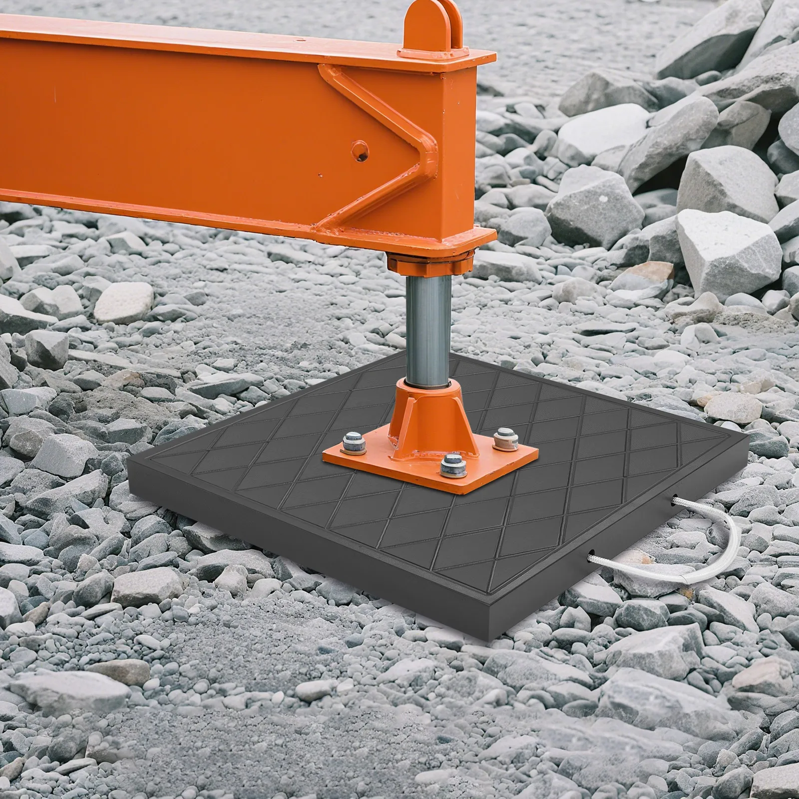 

Черный UHMWPE + нейлон 18x18x1,5 дюйма, опорный подшипник крана, 20 тонн стабилизирующей накладки для ног.