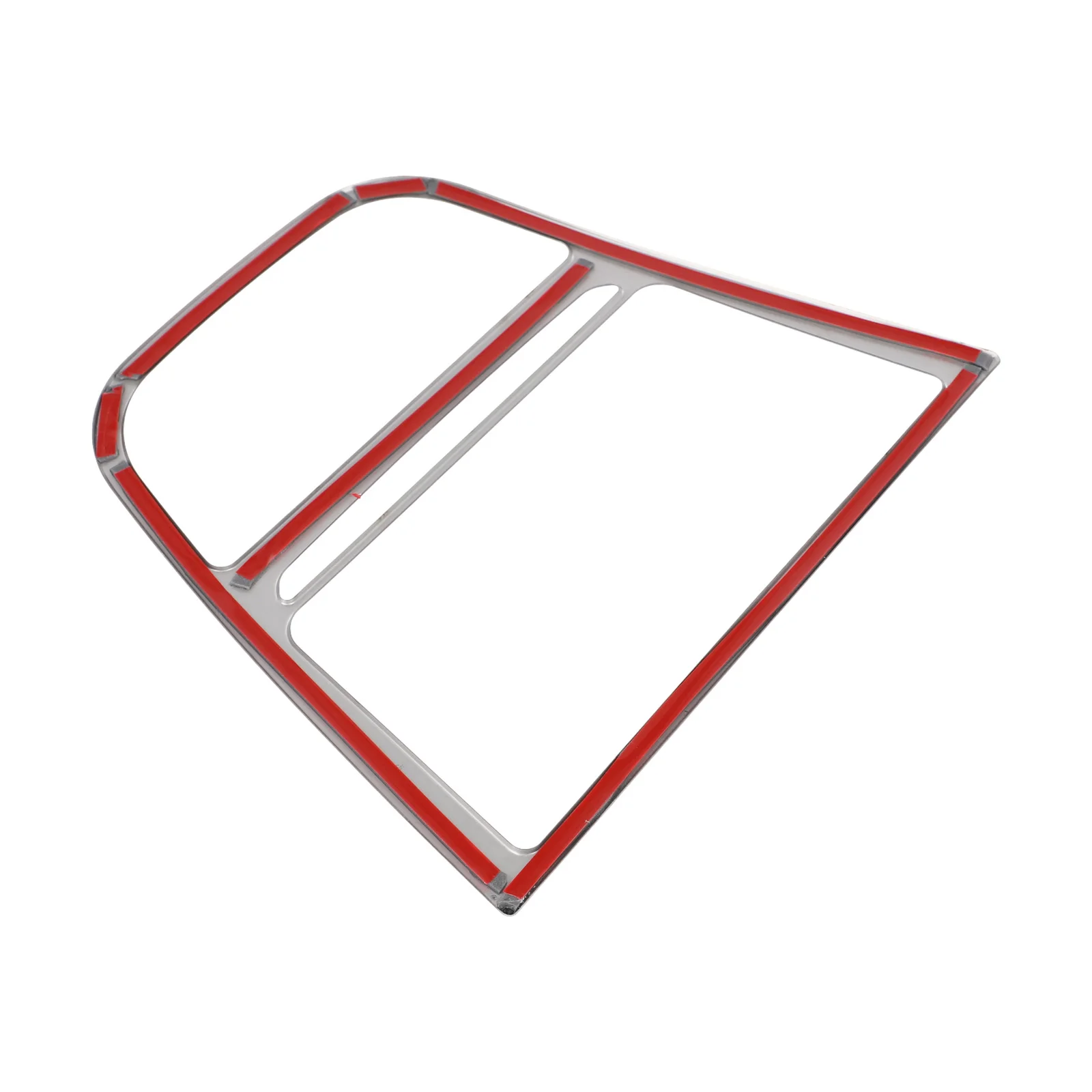 

Vehicle Interior Upgrade Center Console Trim Control Panel Molding Functional Console Cover Stainless Steel Material