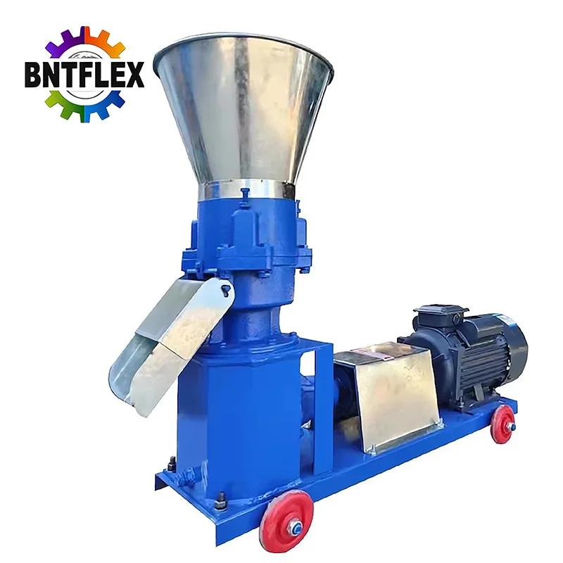 

customized 4.0kw Pellet Press Animal Feed Wood Pellet Mill Biomass Pellet Machine 220v 380V