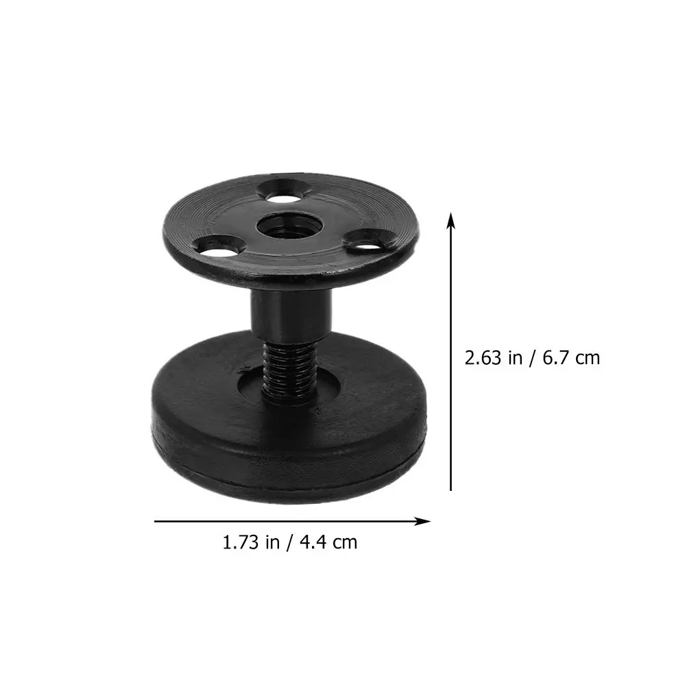 1Set Bed Headboard Stopper Adjustable Threaded Bed Frame Stabilizer Anti-Shake Fixer for Wall Protection Noise Reduction Bedroom