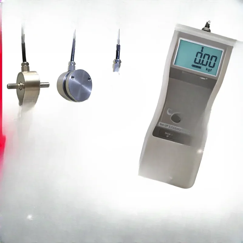 Digital push-pull force meter tensile stress testing instrument