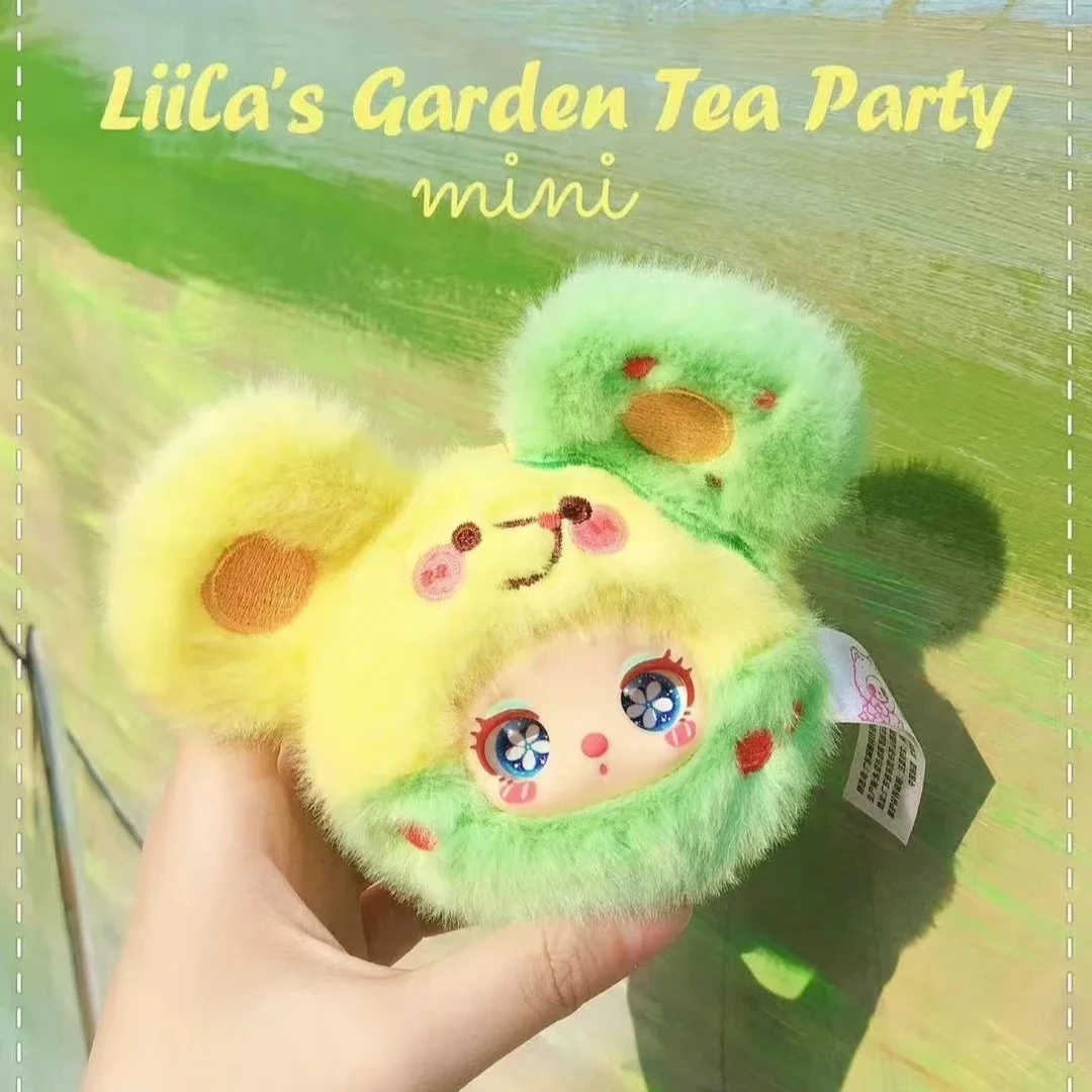 Mini Liila Garden Tea Party Series Vinyl Blind Box Figure Collectible Ornament Decor Gift for Girls Trendy Surprise Toy Pendant