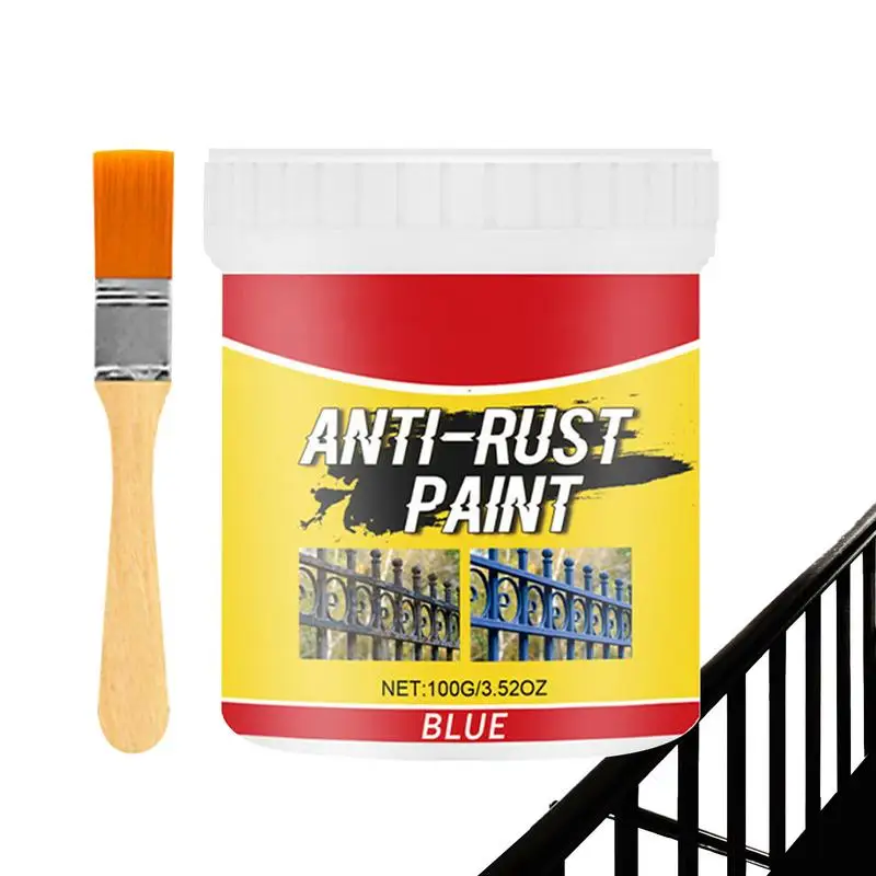 

Rust Remover Anti-Rust Rust Converter With Brush Rust Renovator And Dissolver Metal Rust Remover For Sink Grill Bathroom