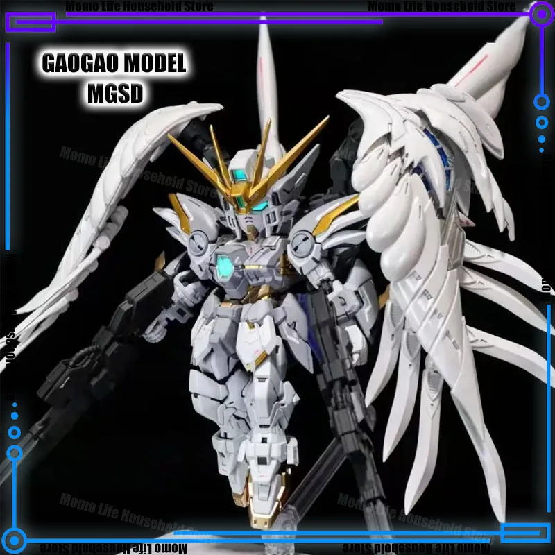 

New Mgsd Gaogao And GL Mode Xxxg-00ysw Wing Snow White Prelude Parts Spraying Assembly Model Kits Robot Plastic Model Gifts Toys