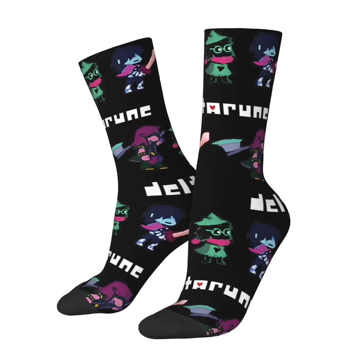 Happy Funny Men's Socks Casual Deltarune Sock Polyester Sport Women Socks Spring Summer Autumn Winter