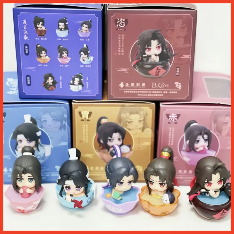 

Anime Modaozushi Figure Toys Patriarch Of Magic Dao Summer Song Q Version Pvc Model Decoration Wei Wuxian Lan Wangjji Xmas Gifts