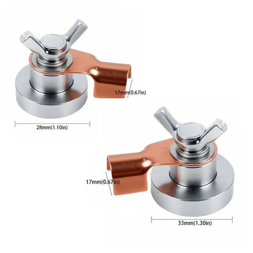 Strong Magnetic Welding Grounding Clamp Single Head Powerful Magnet Welded Grounding Device Safety Copper Electrode