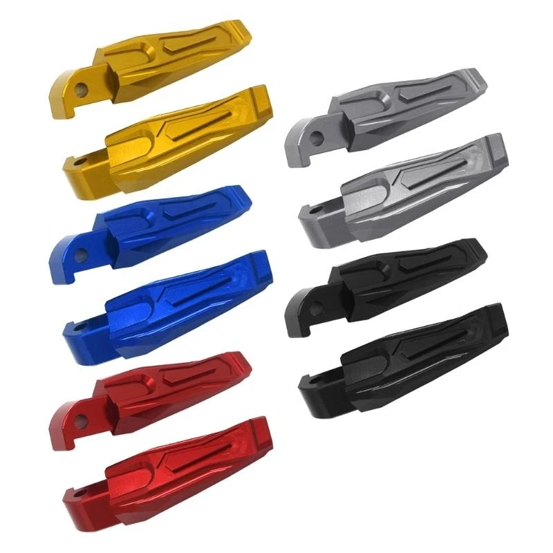 G7NA Kompatibel für NMAX155/125 XMAX300/250 Aluminiumlegierung Zubehör Hintere Beifahrerfußraste Pedal Fußstützen 2x – Detail 9
