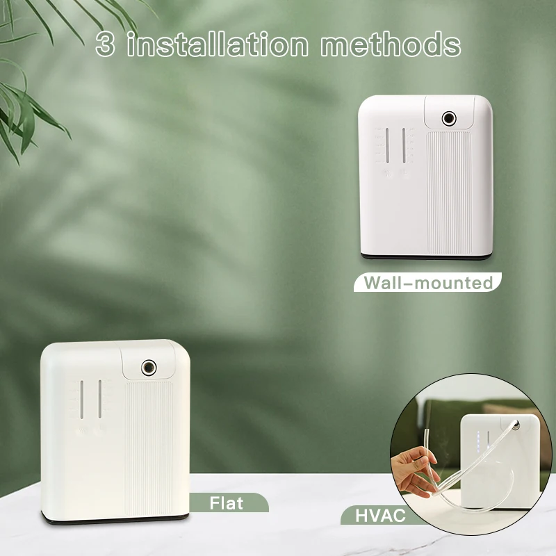 NAMSTE Aromatherapy Smart Bluetooth Aromatherapy Oil Diffuser USB HVAC Hotel Air Freshener 500m³ Cover PP Material 300 Capacity