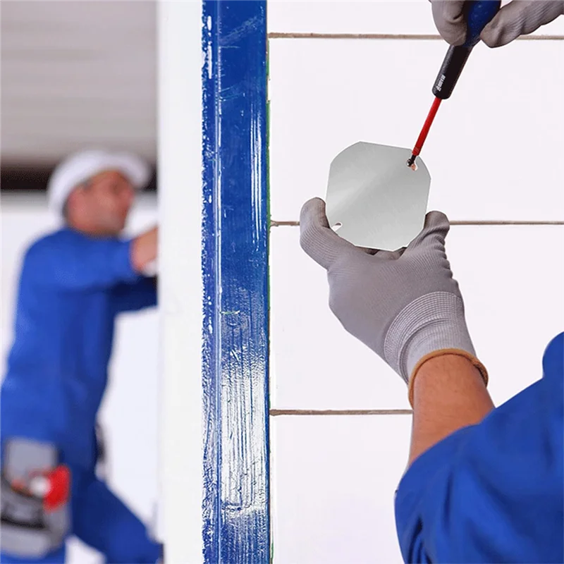 ABGR-4 عبوات غطاء صندوق كهربائي مثمن، أغطية صناديق توصيل معدنية من الفولاذ المجلفن، غطاء صندوق مخرج لصندوق مثمن