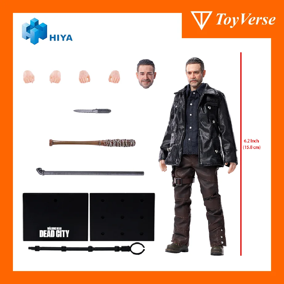

[IN STOCK] HIYA 1/12 Exquisite Super Series The Walking Dead: City of Death Negen-W Action Figure 6.5inch