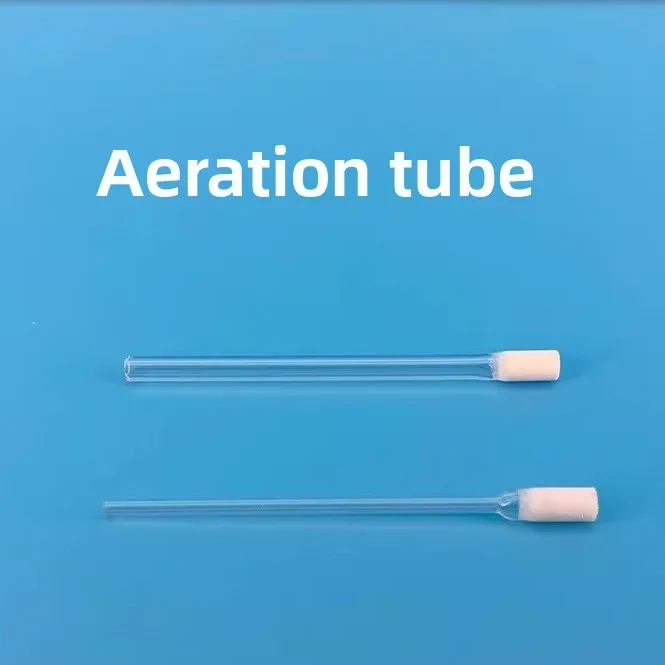 High Borosilicate Glass Sand Core Gas Diffusion Aeration Tube