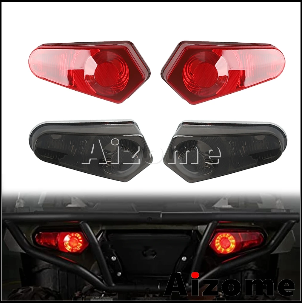 

Taillamps Tail Lampshade For Polaris RZR-570 12-17 RZR-800 08-14 RZR- 900 11-14 Repalcement 2411153 / 2411154 Tail Lamps Housing
