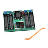 Four channel 18650 lithium battery capacity tester, internal resistance tester, Type-C power automatic charging and discharging
