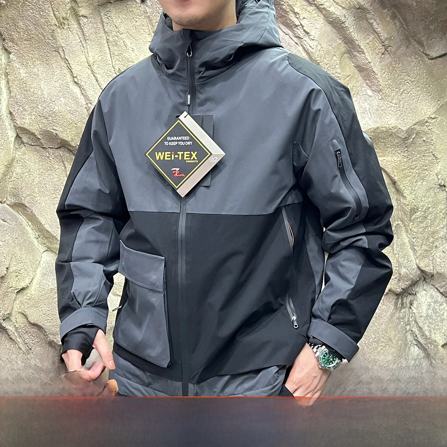 

High Performance Thiened Men's Workwear down Jaet Polar Cold Resistant All Weather Waterproof Outdoor Ci Casual Sle